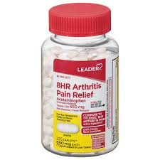 Leader™ 8-Hour Arthritis Pain Relief 650 mg - 50 Extended-Release Caplets by Pasteur Pharmacy