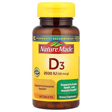 Vitamin D3 Tb 38Mg-50Mcg 100 by Pasteur Pharmacy