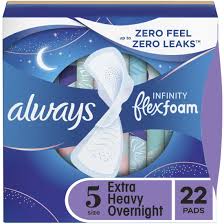 Always Infinity Size 5 Extra Heavy Overnight Pads by Pasteur Pharmacy