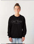 Girl Math Graphic Crew - Black by Boutique 23