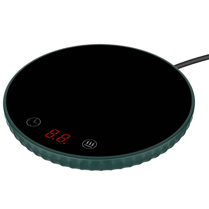 Desktop Electric Cup Warmer Auto Off Over Heating Protection Smart Timer Setting by DailySale