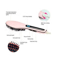 Detangling Hair Straightener Brush - Assorted Colors by DailySale