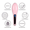 Detangling Hair Straightener Brush - Assorted Colors by DailySale