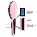 Detangling Hair Straightener Brush - Assorted Colors by DailySale