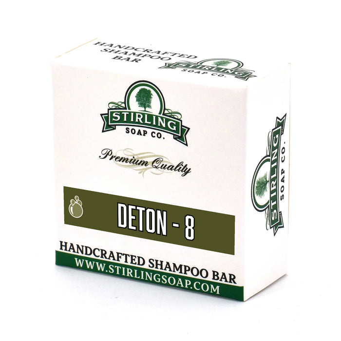 Stirling Soap Co. Deton-8 Shampoo Bar 3.8 Oz by Pasteur Pharmacy