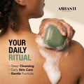 Detoxing Green Tea & Mint Soap Bar by AshantiNaturals