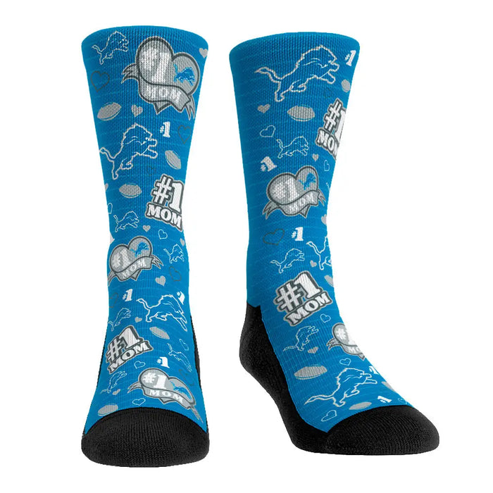 Detroit Lions - #1 Mom by Rock 'Em Socks