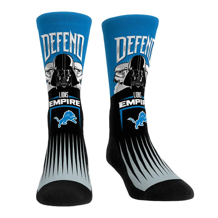 Detroit Lions - Star Wars - Defend The Empire by Rock 'Em Socks