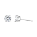 14k White Gold Solitaire Diamond Stud Earrings (1.5 cttw, H-I Color, SI1-SI2 Clarity) by Bids.com