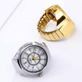 Dial Quartz Watch Creative Steel Cool Elastic Quartz Finger Ring Watch by DailySale