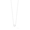 Diamond Heart Pendant Necklaces 1/5 ctw by Fine Color Jewels
