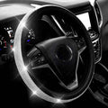 Diamond Leather Steering Wheel Cover with Bling Bling Crystal Rhinestones by DailySale