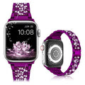 Diamond Rhinestone Stainless Steel Metal Wristband Strap by DailySale