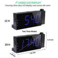 Digital Alarm Clock with Projection by DailySale