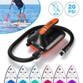 Digital Electric Air Pump Intelligent Dual Stage & Auto-Off Function for Paddle Boards Inflatable Boat Kayaks by DailySale