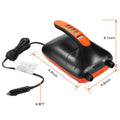 Digital Electric Air Pump Intelligent Dual Stage & Auto-Off Function for Paddle Boards Inflatable Boat Kayaks by DailySale