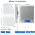 Digital Kitchen Scale with Dual Trays by DailySale
