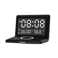 Digital Mirror Clock Wireless Charging Alarm Clock by DailySale