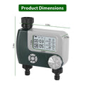 Digital Programmable Sprinkler Timer with 2 Outlet Zones by DailySale