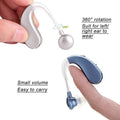 Digital Rechargeable Hearing Aids Acousticon Amplifier Audiphone Behind Ear Sound by DailySale