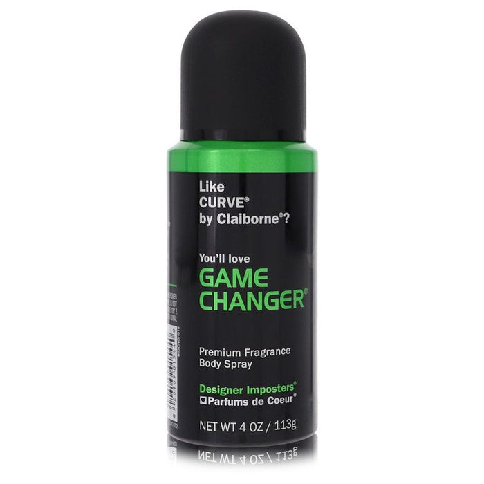 Designer Imposters Game Changer by Parfums De Coeur Body Spray 4 oz for Men by Avera Group