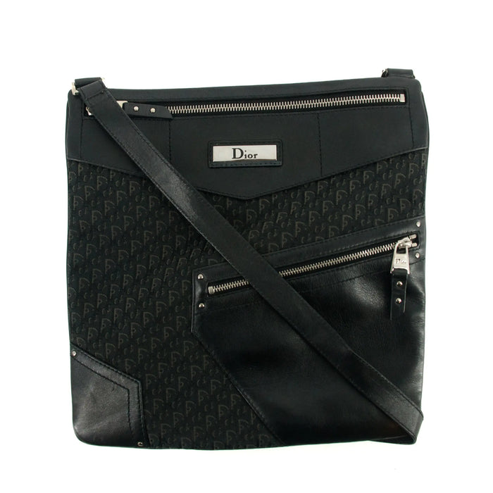 Dior Street Chic Trotter Black Crossbody Bag #2692 by Bolt Boutique