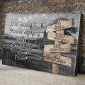 Direction Of Our Lives Family Farm Names Sign II by Tailored Canvases
