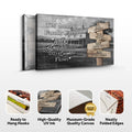 Direction Of Our Lives Family Farm Names Sign II by Tailored Canvases