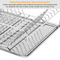 Dish Drying Rack Stainless Steel by DailySale