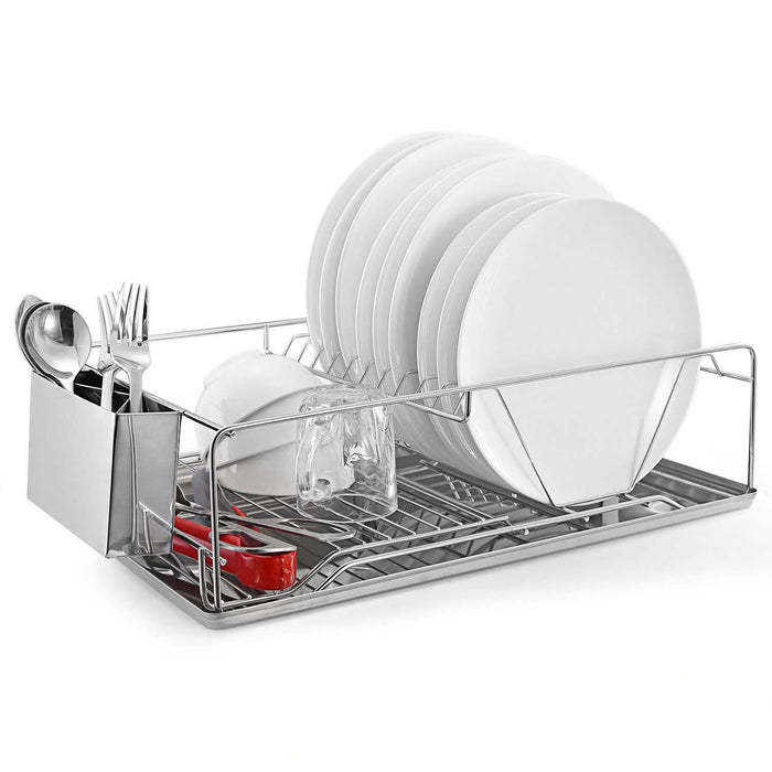 Dish Drying Rack Stainless Steel by DailySale