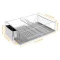 Dish Drying Rack Stainless Steel by DailySale