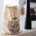Solid Dish Soap Jar & Brush by Wild Bear Market