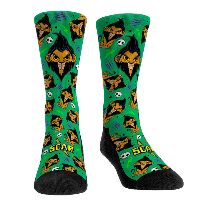 Disney Villains - Scar - Chibi All-Over by Rock 'Em Socks
