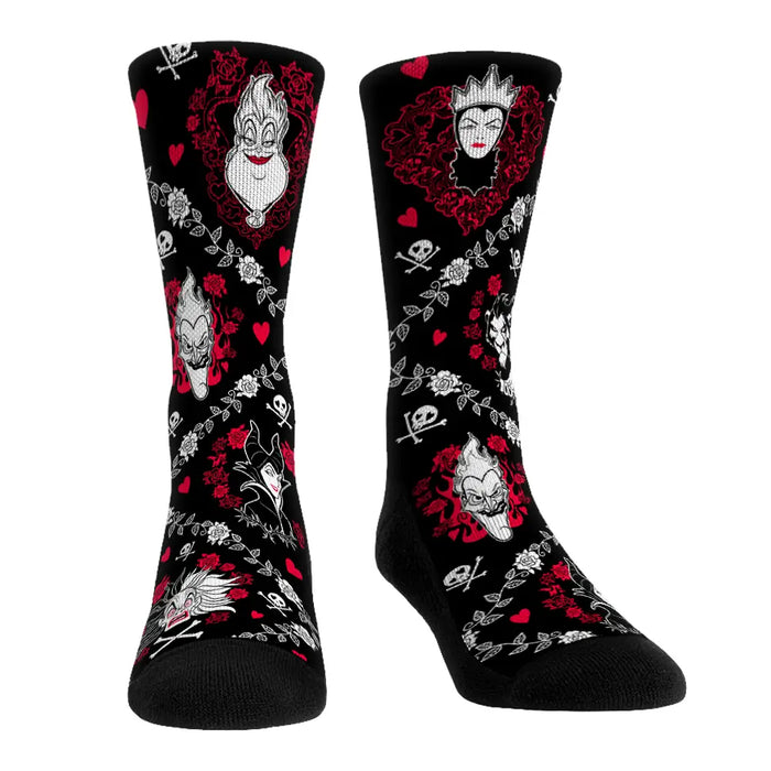 Disney Villains - Villaintine's All-Over by Rock 'Em Socks