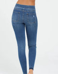 Distressed Ankle Skinny Jeans by Boutique 23