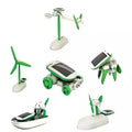 DIY 6-in-1 Educational Solar Robot Vehicles by DailySale