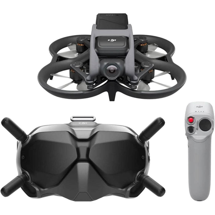DJI Avata Fly Smart Combo (DJI FPV Goggles V2) - First-Person View Drone UAV Quadcopter with 4K Stabilized Video (Refurbished) by DailySale