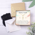 Doctor Cross Earring and Necklace Jewelry Set by Dear Ava