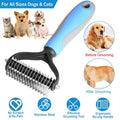 Dog and Cats 2 Sided Grooming Rakes by DailySale