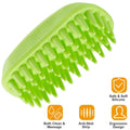 Dog Bath Brush Anti-Skid Pet Grooming Shower Silicone Massage Comb by DailySale