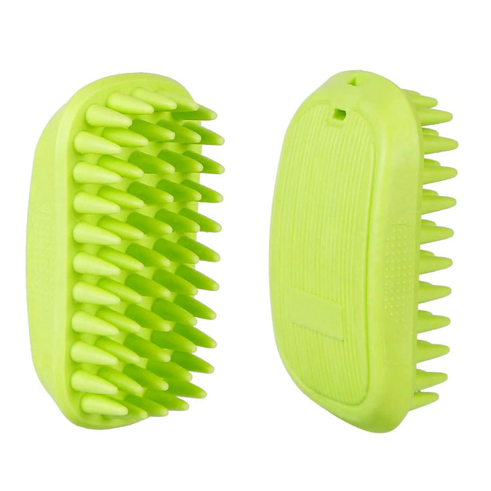 Dog Bath Brush Anti-Skid Pet Grooming Shower Silicone Massage Comb by DailySale