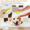 Dog Bath Brush Anti-Skid Pet Grooming Shower Silicone Massage Comb by DailySale