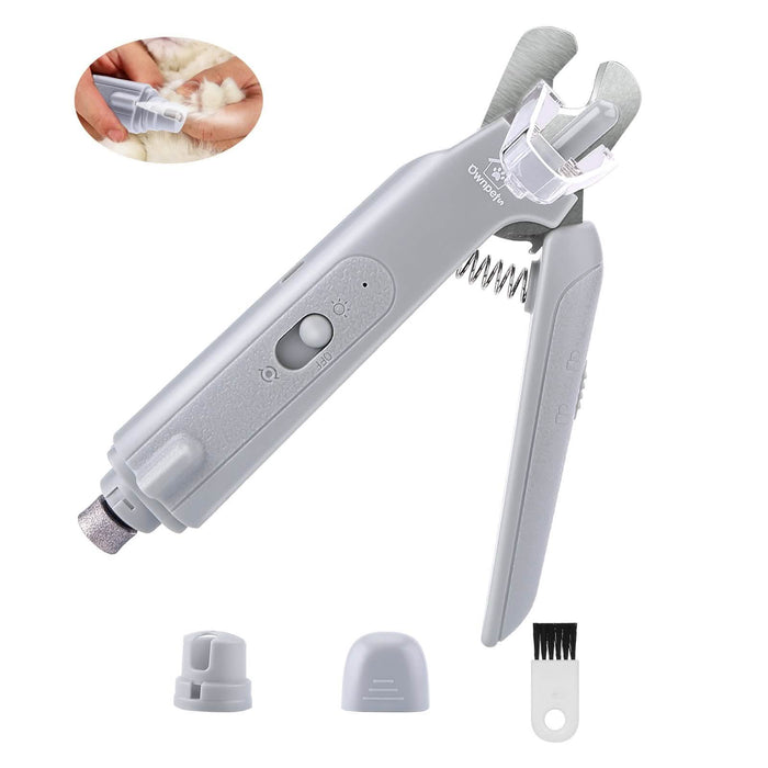 Dog Cat Nail Clipper Grinder with LED Light by DailySale