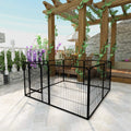 Dog Fence and Pet Playpen, Heavy Duty Foldable Metal 8 Panels Dog Pen 31.5" Height by DailySale