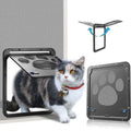 Dog or Cat Small Screen Locking Flap Door Magnetic Automatic Slide Protector by DailySale