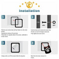 Dog or Cat Small Screen Locking Flap Door Magnetic Automatic Slide Protector by DailySale