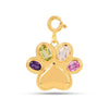 Dog Paw Charm Pendant Only
