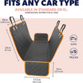 Dog Rear Seat Cover Protector Waterproof Anti-Scratch Anti-Slip Hammock by DailySale