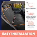 Dog Rear Seat Cover Protector Waterproof Anti-Scratch Anti-Slip Hammock by DailySale