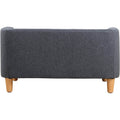 Dog Rectangular Sofa with Removable Cushion and Wooden Feet by DailySale
